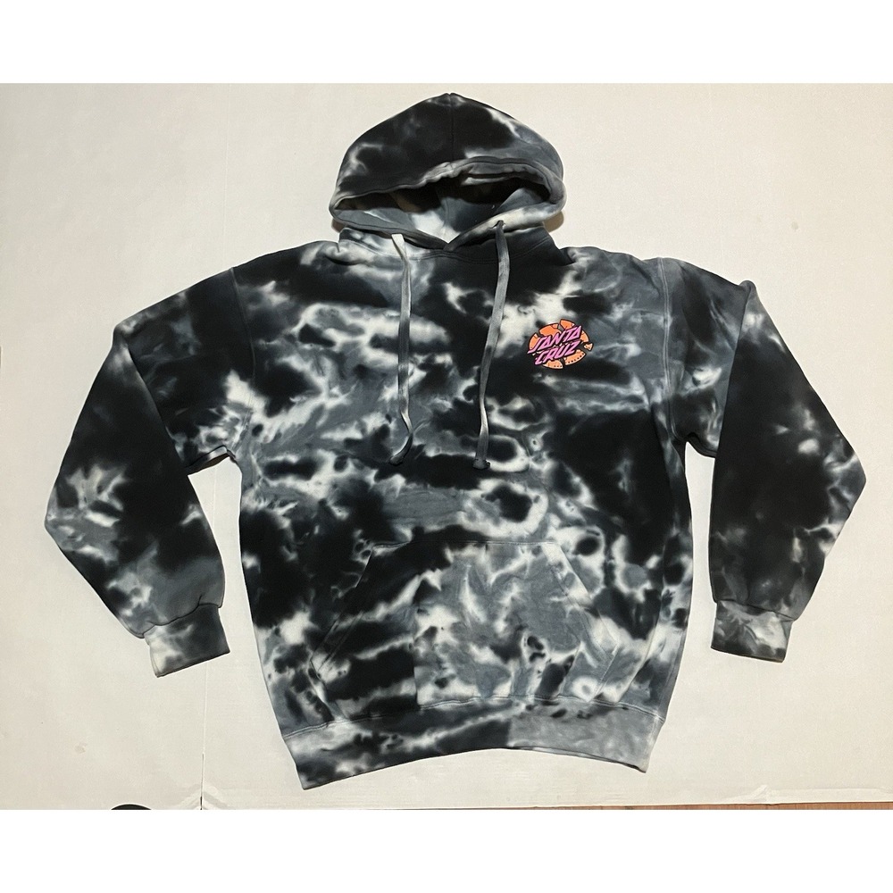 Santa Cruz skateboarding hoodie.